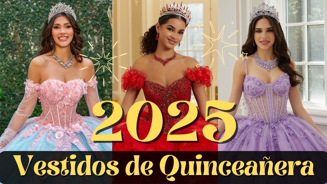 vestidos de xv años 2025